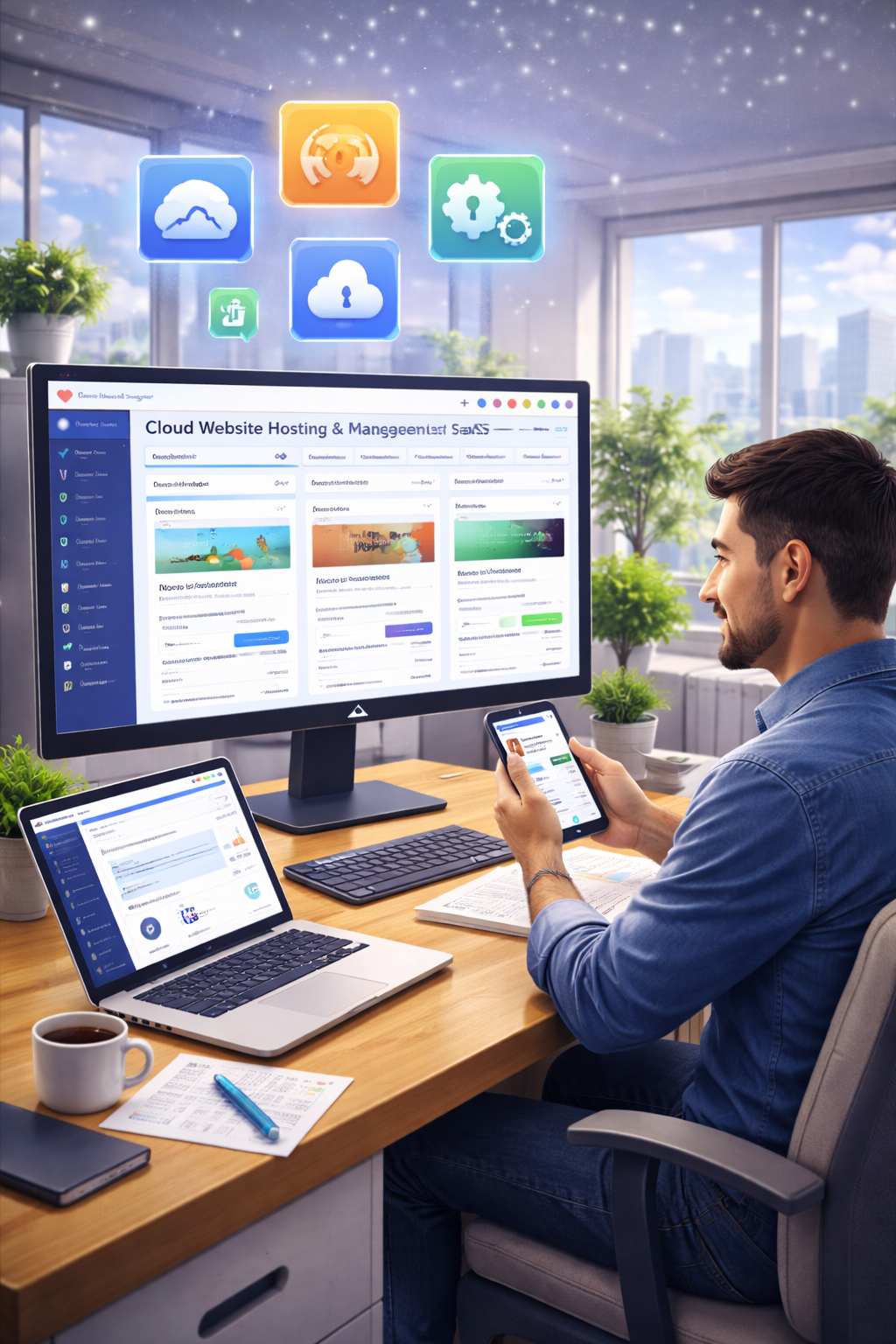 Cloud Website Hosting & Management SaaS