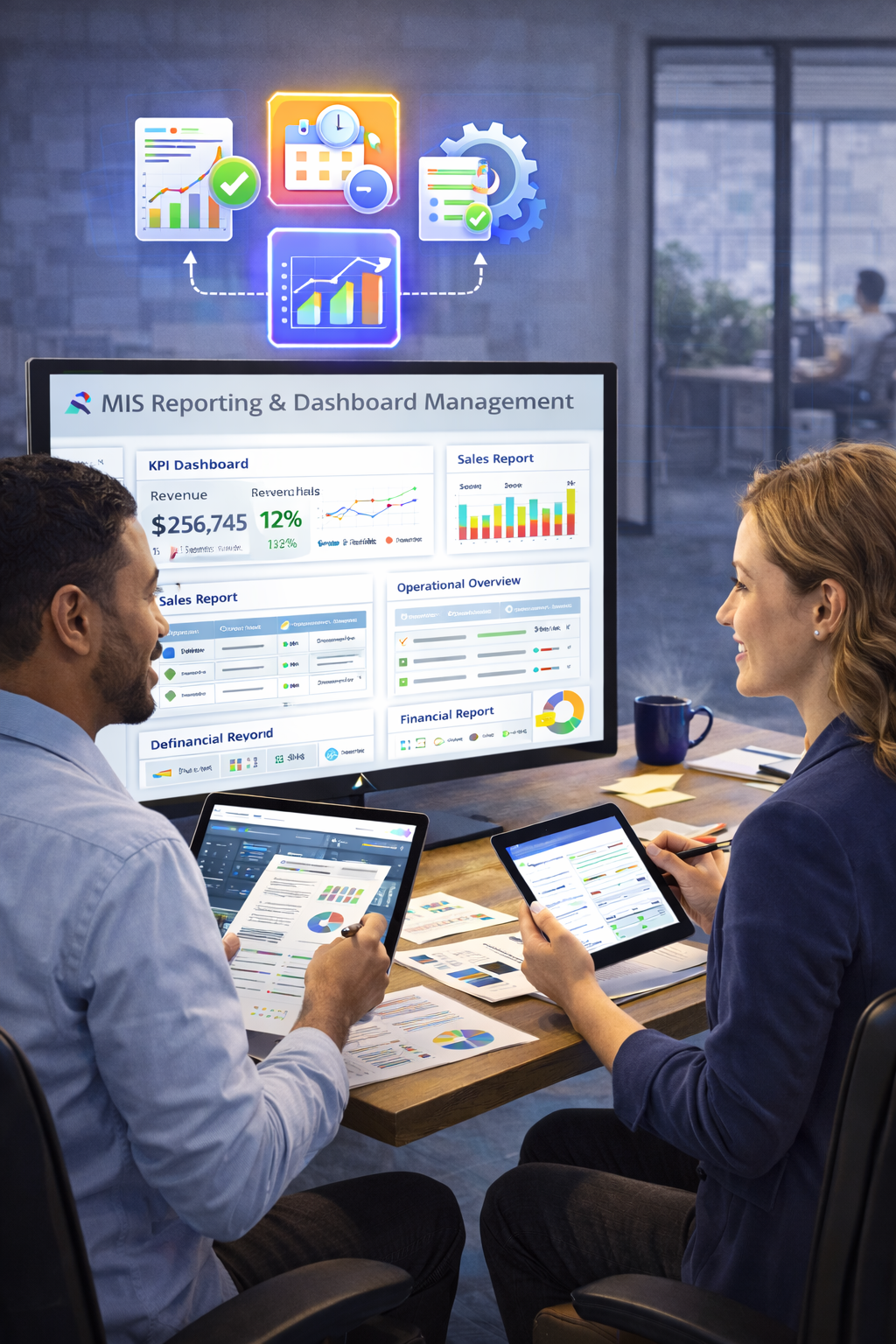 MIS Reporting & Dashboard Management Service