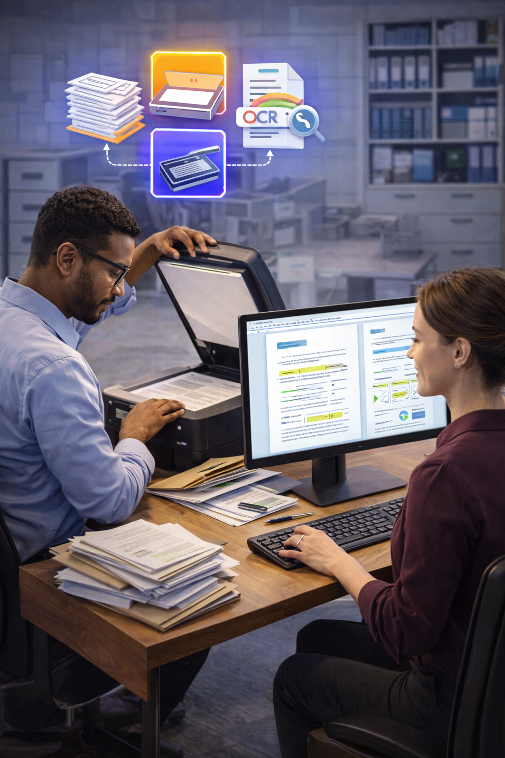 Document Digitization & OCR Service