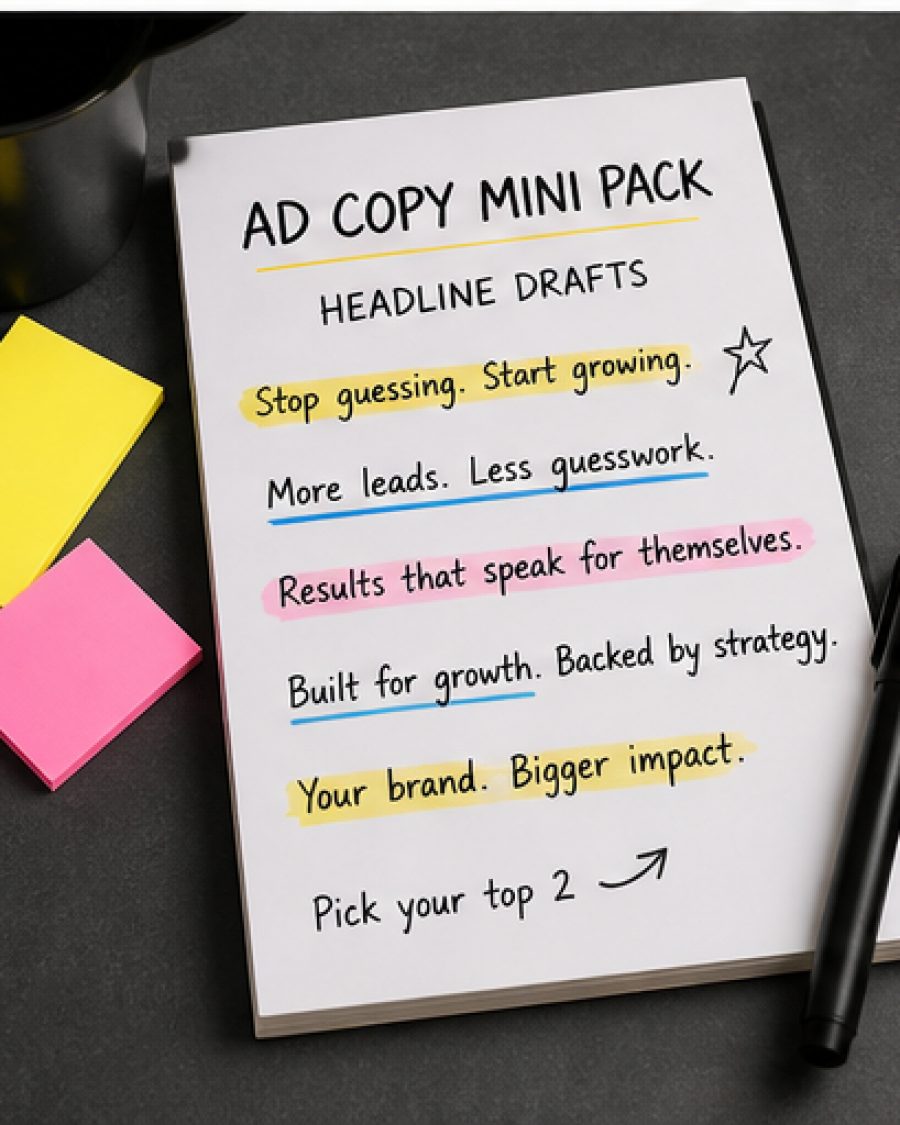Ad Copy Mini Pack